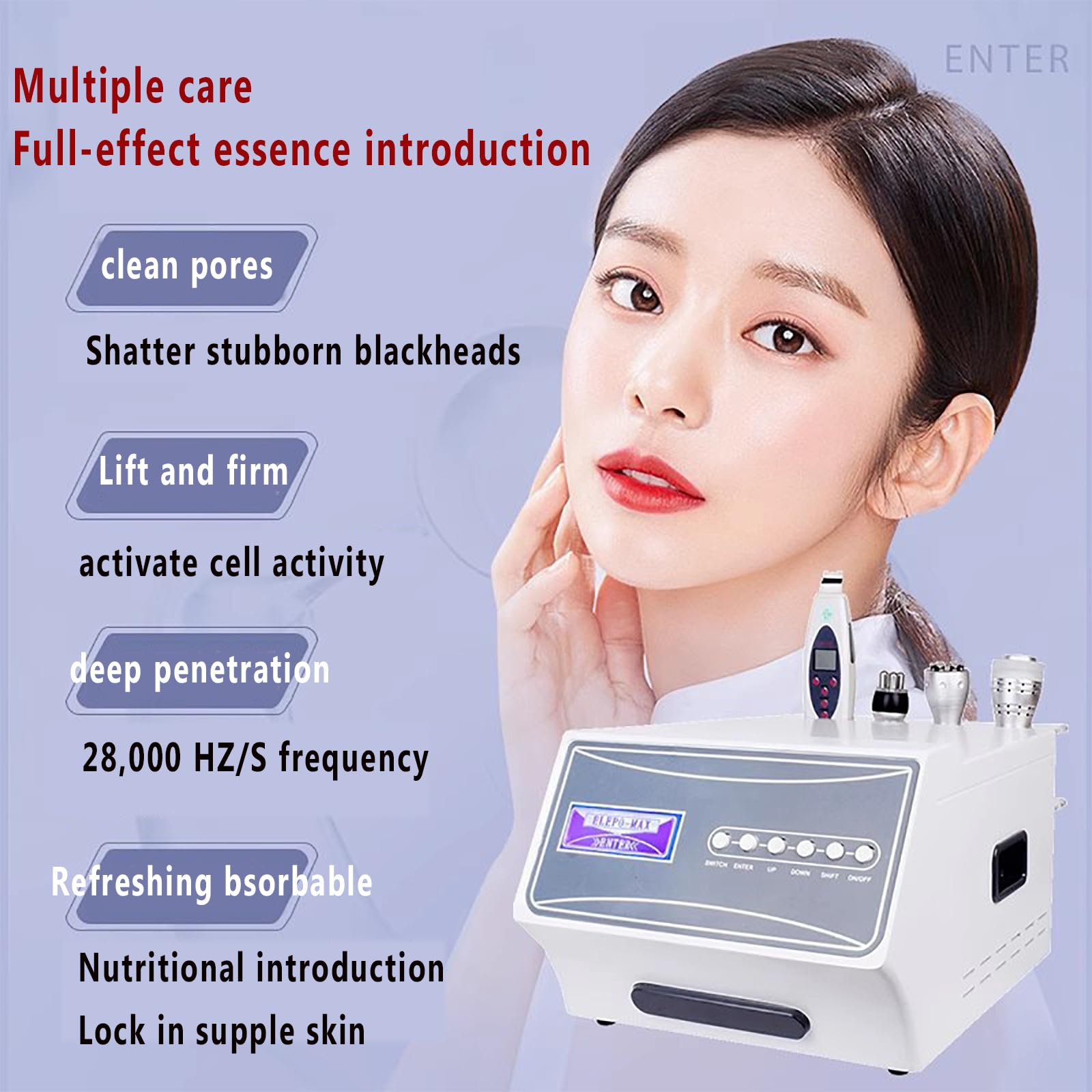 Amazon.co.jp: 美容多極マシン、4つのプローブを備えた4 in 1スキン